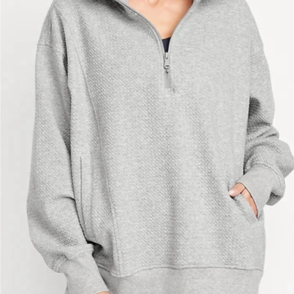 Dynamic Fleece 1/2 Zip Oversize Pullover Women’s XXL